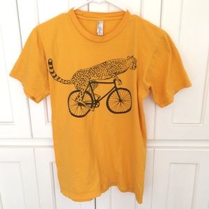 American Apparel Men’s Cheetah Graphic Tee